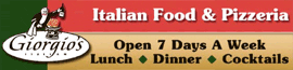 Giorgio's Italian Food & Pizzeria logo