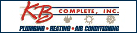 KB Complete Plumbing Heating & Cooling logo