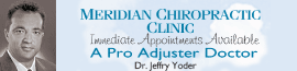 Meridian Chiropractic Clinic logo