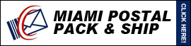 Miami Postal Pack and Ship logo