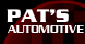 Pat's Automotive logo