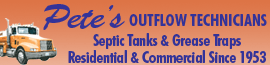 Pete's Outflow Technicians logo
