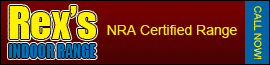 Rex's Indoor Range logo