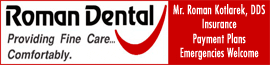 Roman Dental logo