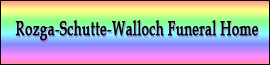 Rozga-Schutte-Walloch Funeral Home logo