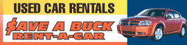 Save A Buck Rent-A-Car logo