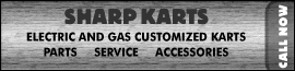 Sharp Karts logo
