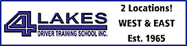 4 Lakes Driving Training Schools logo