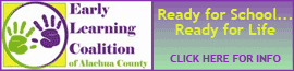 Early Learning Coalition of Alachua County logo