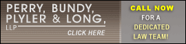 Perry Bundy Plyler Long & Cox LLP logo