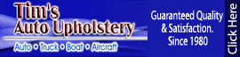 Tim's Auto Upholstery logo