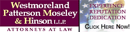 Westmoreland Patterson Moseley & Hinson LLP logo