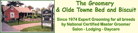 The Groomery & Old Town Bed & Biscuit logo