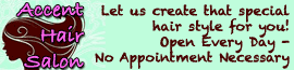 Accent Hair Salon logo