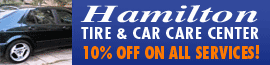 Hamilton Tire & Car Care Center logo