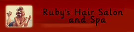 Ruby's Salon and Spa logo