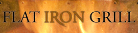 Flat Iron Grill logo