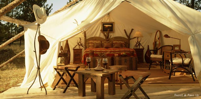 Glamping - The Resort at Paws Up