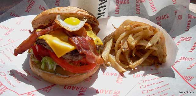 Cheap Eats - Dirty Burger at the Love Shack in Dallas, TX
