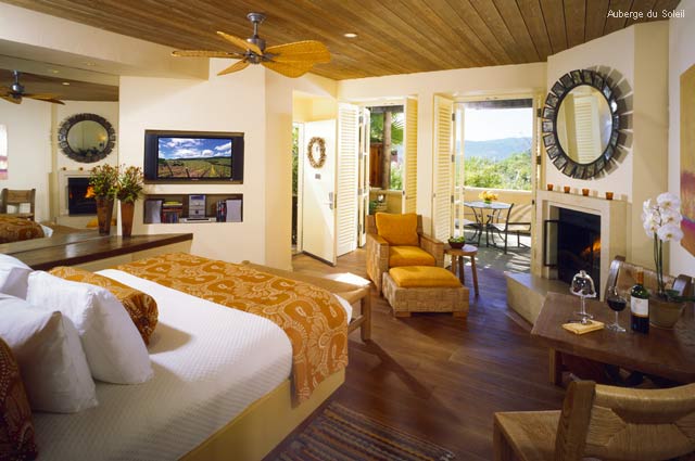 Gorgeously Romantic Hotel Suites - Auberge du Soleil - Rutherford California - Terrace Rooms
