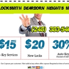 Locksmith Dearborn Heights MI