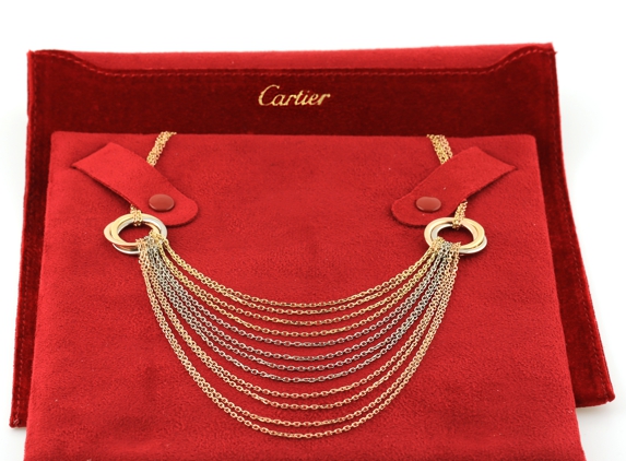 Freddy's Fine Jewelry - Miami, FL. Cartier gold Trinity necklace