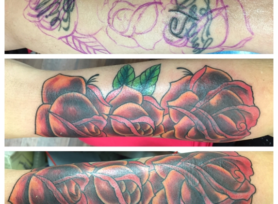 Southside Tattoo - Brooklyn, MD. Cover up