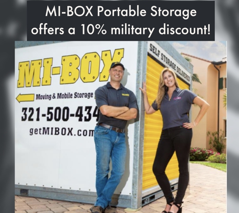 MI-BOX Space Coast - Melbourne, FL. MI-BOX loves our military.  Thank you for your service!