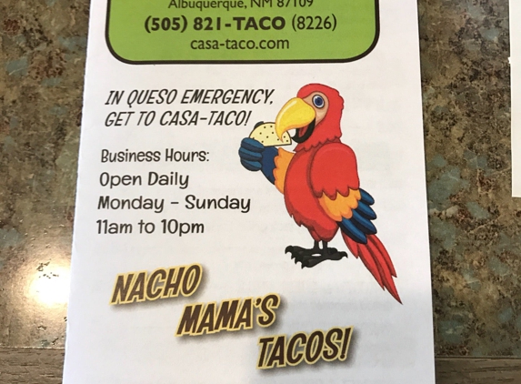 Casa Taco - Albuquerque, NM