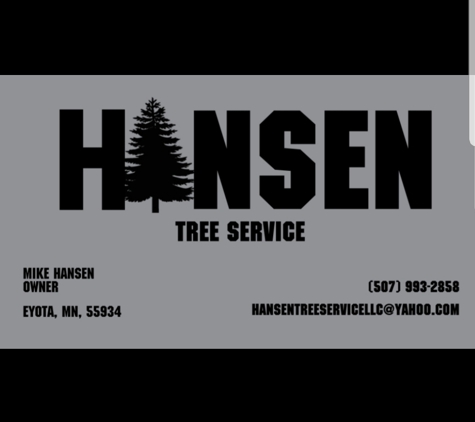 Hansen Tree Service LLC - Eyota, MN