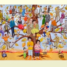 Family Tree paintings from photos