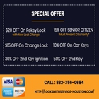 Locksmith Service Houston
