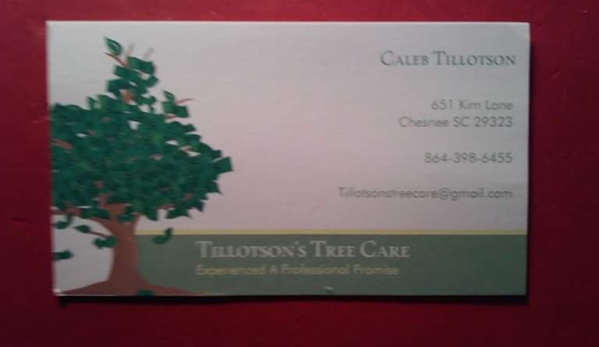 Tillotson's Tree Care - Chesnee, SC
