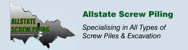 Allstate Screw Piling Pty Ltd - Pile Driving Contractors & Equipment