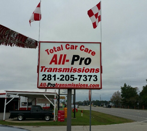 All-Pro Transmission & Total Car Care - Tomball, TX