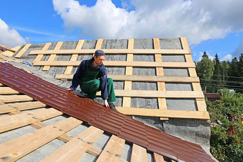 A house roof should be inspected twice a year.