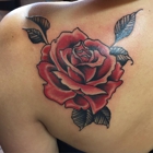 Anchor Rose Tattoo