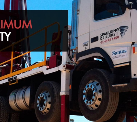 Spaulding Drillers Pty Ltd - Stony Rise, TAS. Maximum Safety