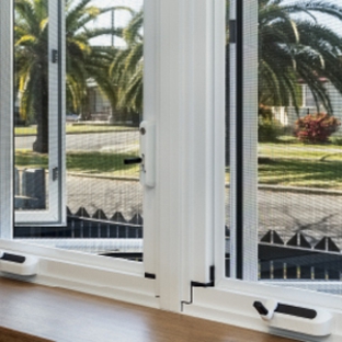 Bradnam's Windows & Doors - Mount St John, QLD. White Aluminium Casement Windows