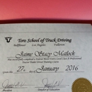 Toro School of Truck Driving - Driving Instruction