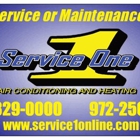 Service one Air Conditioning Heating and Plumbing