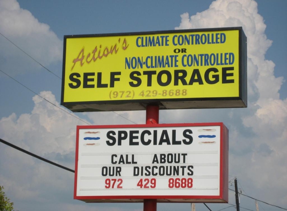 Action's Self Storage - Wylie, TX