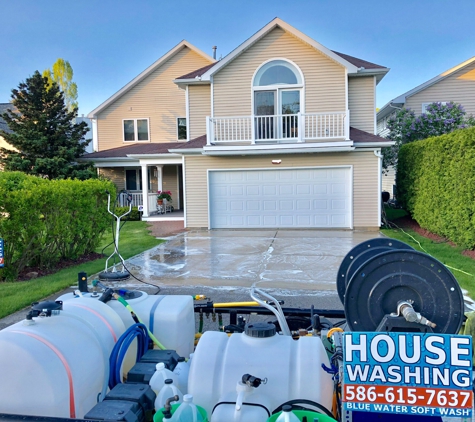 Blue Water Exterior Power Washing - Croswell, MI. Affordable House Washing In Port Sanilac Michigan And Surrounding Areas