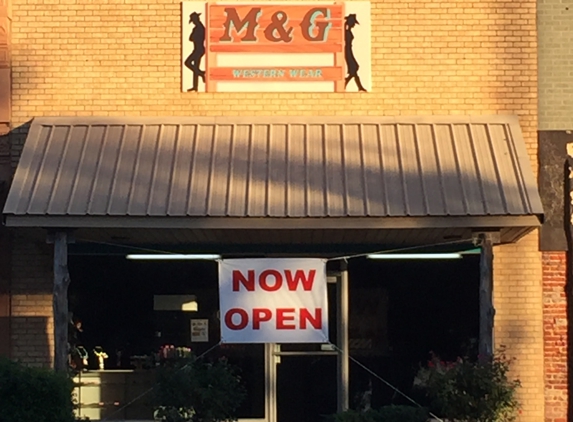 M & G Western Wear - Caldwell, TX. Open since 2016