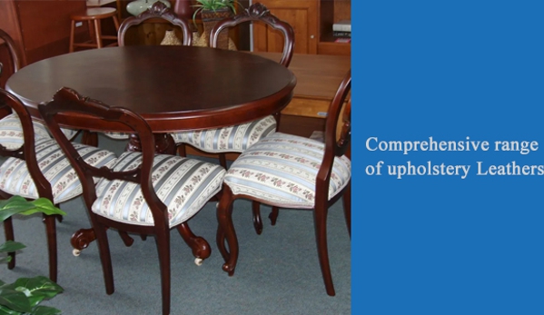 Bayside Quality Furniture Restorations - Redland Bay, QLD. Comprehensive Range of Upholstery Leathers