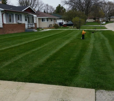 Thomas Lawn & Landscape - Racine, WI. lawn redone