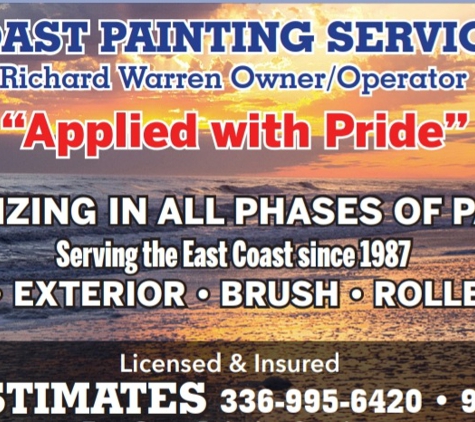 East Coast Painting Services, LLC - Oak Island, NC