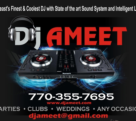DJ Ameet - Best Indian DJ in Georgia - Atlanta, GA