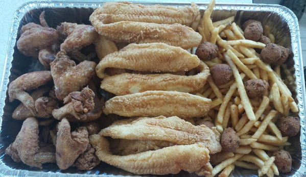 Captain La Fish & Chicken - Bossier City, LA. Family combos ..fish & wings $ large fries