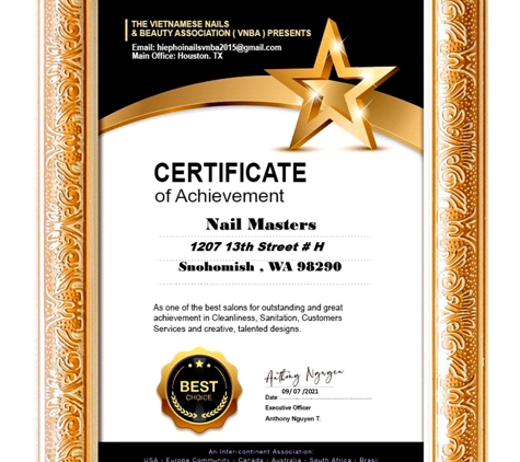 Nails Masters - Snohomish, WA